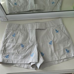 Cream J.Crew shorts